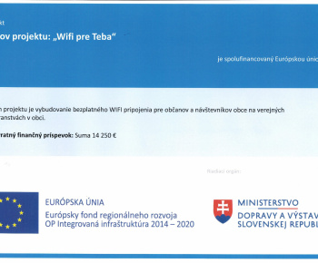 Projekty / Wifi pre Teba - foto
