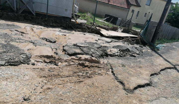 Povodeň.