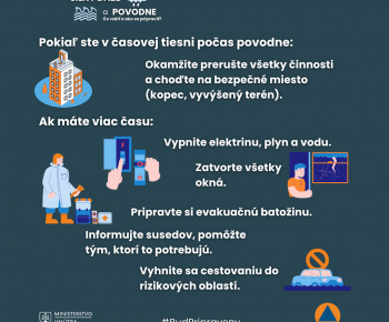 Aktuality / Odporúčania civilnej ochrany v súvislosti s momentálnou meteorologickou a hydrologickou situáciou - foto