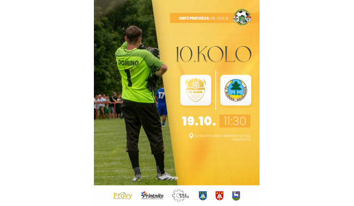 Futbalový zápas 19.10.2025 TJ Haláčovce Otrhánky - TJ Slovan Návojovce