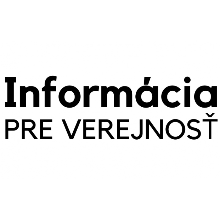Informácia pre verejnosť - Územný plán obce Dvorec 