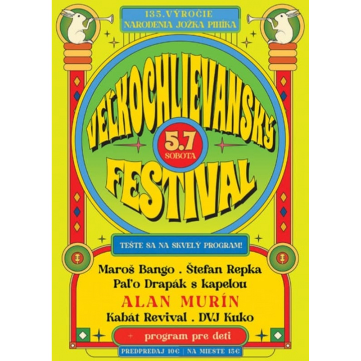 Veľkochlievanský festival 5.7.2025